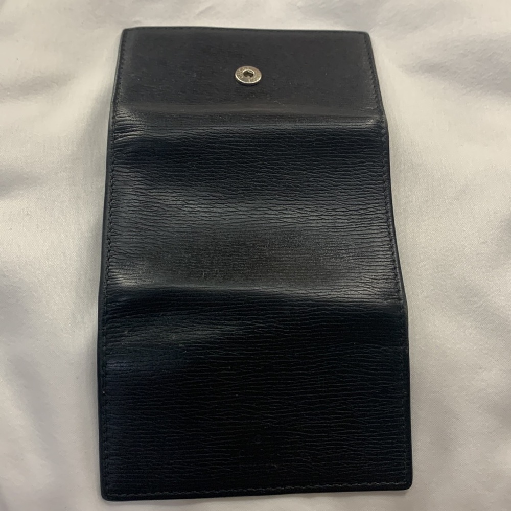 Gucci black grained leather 6 key ring holder made in Italy - Picture 4 of 11